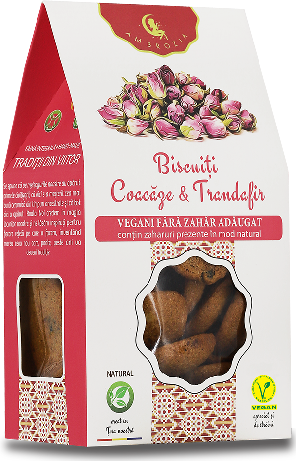 Biscuiti-Coacaze-Trandafir Biscuiti-Coacaze-Trandafir